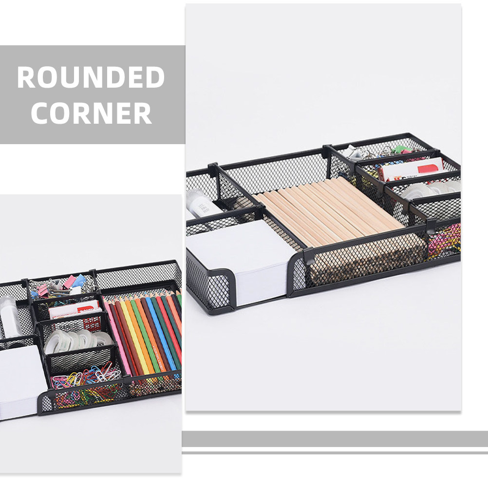 オフィス収納トレイ メタルデスクオーガナイザー DIY多層メ - Drawer Organizer Tray のレビューと価格