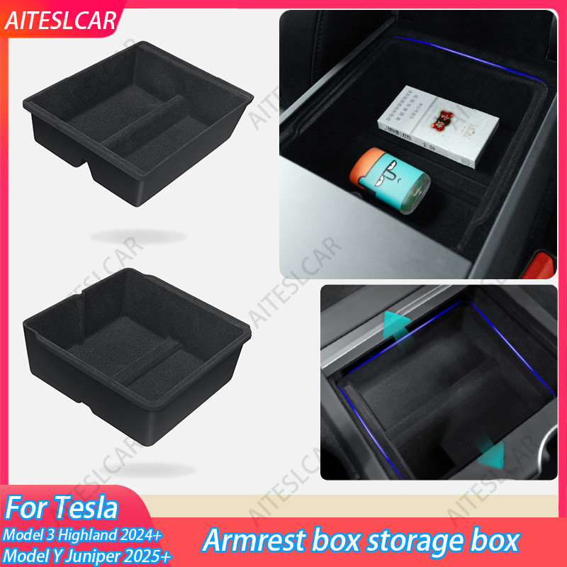テスラ モデル3/Y+ モデルY ジュニパー用 セントラルコ - Drawer Organizer Tray のレビューと価格