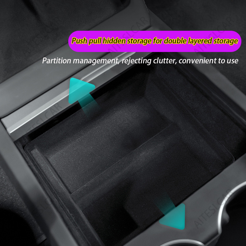 テスラ モデル3/Y+ モデルY ジュニパー用 セントラルコ - Drawer Organizer Tray のレビューと価格