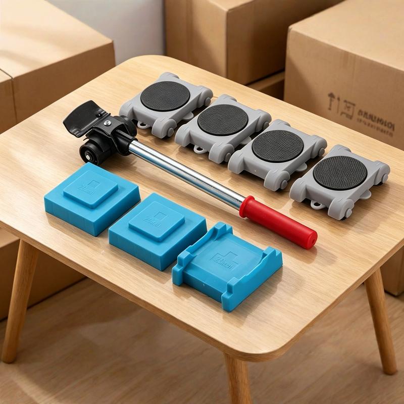 頑丈な家具リフター 5～8個のローラーとホイールバー付き 家 - Office Furniture Loft のレビューと価格