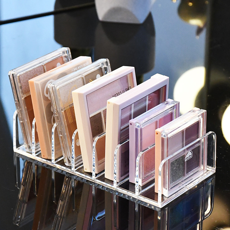 新アクリル製コンパクトアイシャドウパレットオーガナイザー デ - Drawer Organizer Tray のレビューと価格
