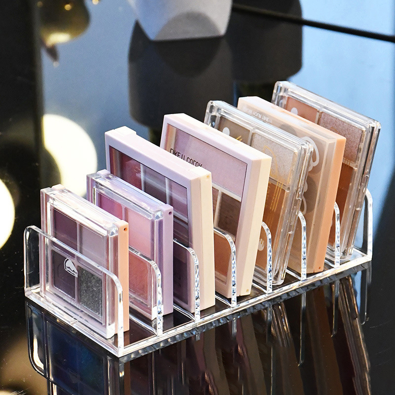 新アクリル製コンパクトアイシャドウパレットオーガナイザー デ - Drawer Organizer Tray のレビューと価格