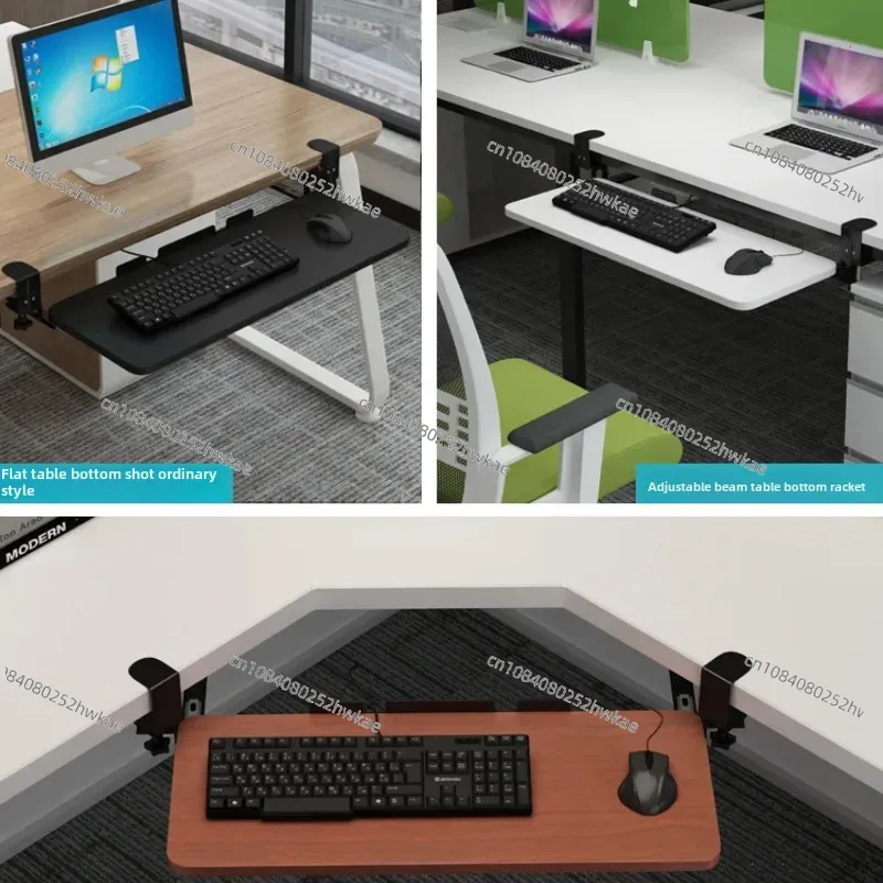 クランプオンキーボードトレイ人間工学に基づいたスライド式デス - Drawer Organizer Tray のレビューと価格