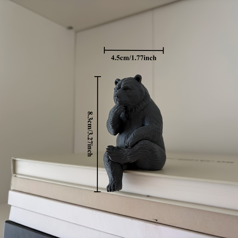 思考するクマの置物、3Dプリントされた棚やテーブルに置くため - Office Furniture Loft のレビューと価格