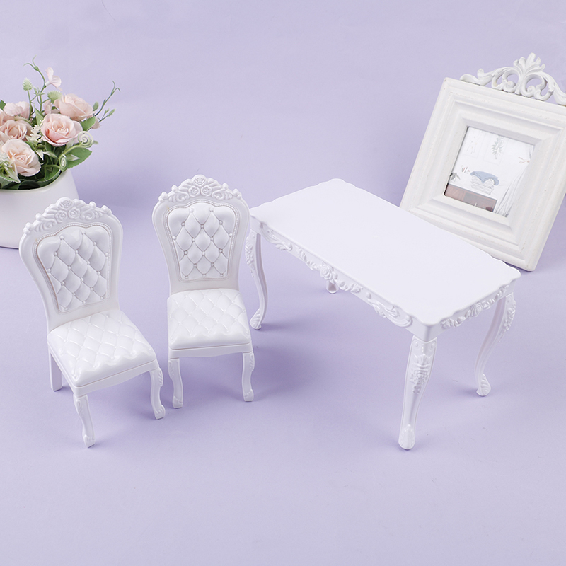 ドールハウス 1:6 キッチン家具 ダイニングテーブル 椅子 - Office Furniture Brands のレビューと価格