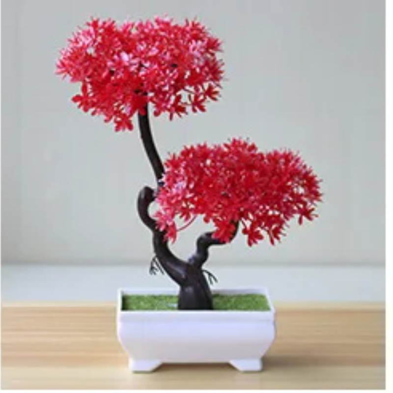 人工小型樹木鉢植え植物、偽物の盆栽、テーブル装飾用植物、家庭 - Office Furniture Brands のレビューと価格