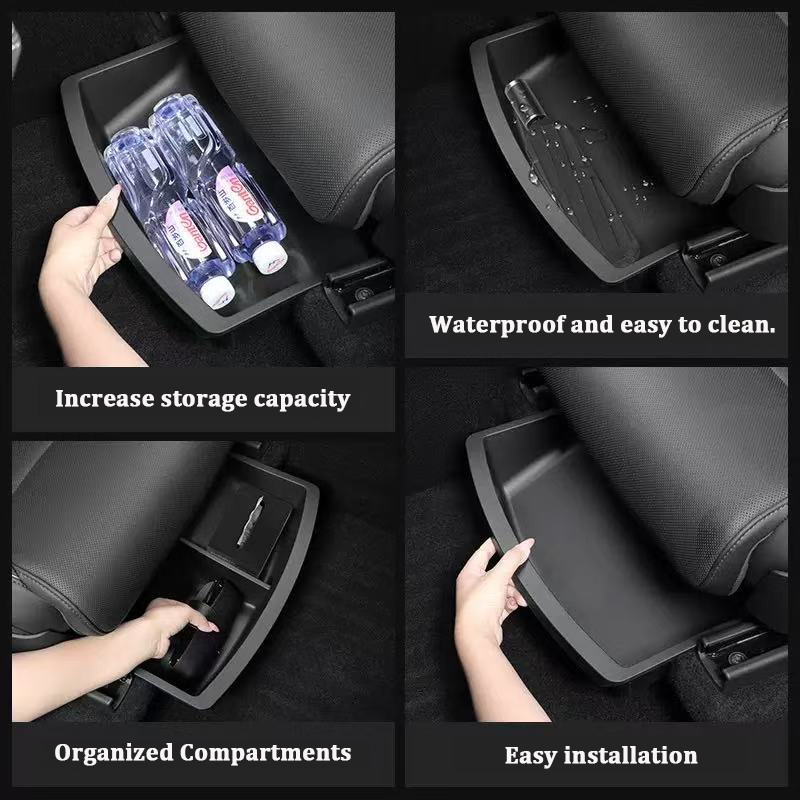 シート下収納ボックステスラ 2026 モデル YL 6 席  - Drawer Organizer Tray のレビューと価格